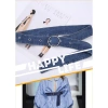 Thắt lưng nữ denim ghim khóa rộng retro trẻ trung: phụ kiện thời trang 5