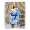 Thắt lưng nữ denim ghim khóa rộng retro trẻ trung: phụ kiện thời trang 8