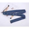 Thắt lưng nữ denim ghim khóa rộng retro trẻ trung: phụ kiện thời trang 10