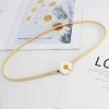 Thắt Lưng Nữ Khóa Kim Loại Hình Tròn Họa Tiết Lá Sang Trọng - Giá 53.529₫ 5