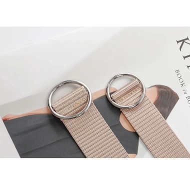 Thắt Lưng Vải Canvas Nam Nữ Khóa Hợp Kim Bền Đẹp - Giá Ưu Đãi 48.935₫