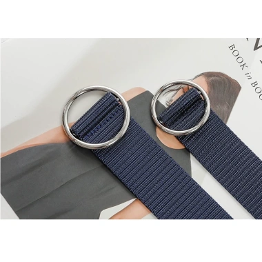 Thắt Lưng Vải Canvas Nam Nữ Khóa Hợp Kim Bền Đẹp - Giá Ưu Đãi 48.935₫