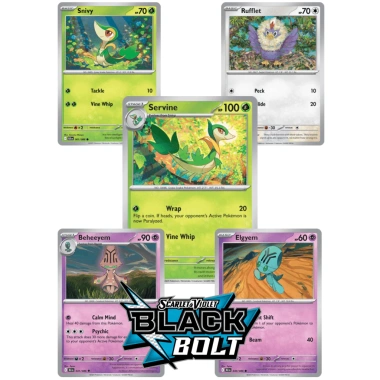 Thẻ bài Pokemon Black Bolt (BLK) Full Set Common tiếng Anh - Giá chỉ 7.000đ 2 Thẻ bài Pokemon Black Bolt (BLK) Full Set Common tiếng Anh - Giá chỉ 7.000đ 2
