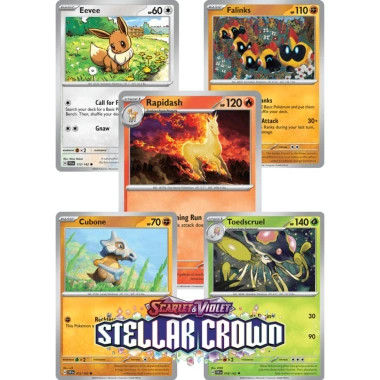 Thẻ bài Pokemon Stellar Crown FULL SET COMMON ENGLISH - Giá chỉ 8.000₫ 2 Thẻ bài Pokemon Stellar Crown FULL SET COMMON ENGLISH - Giá chỉ 8.000₫ 2