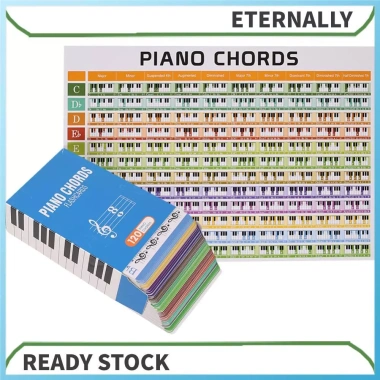 Thẻ Flash Piano Hợp Âm 120 – Lý Thuyết Nhạc Cho Người Mới Bắt Đầu, Giá 360.800₫