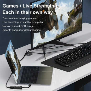 Thẻ ghi Video ZOERAX USB 3.0 sang HDMI 1.080P - Game, streaming, giá 195.799₫ 4
