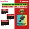 Thẻ Nhớ Micro SDXC SanDisk Extreme Pro V30 A2 64-256GB 200MB/s Bảo Hành 10 Năm Giá 808.000 VND