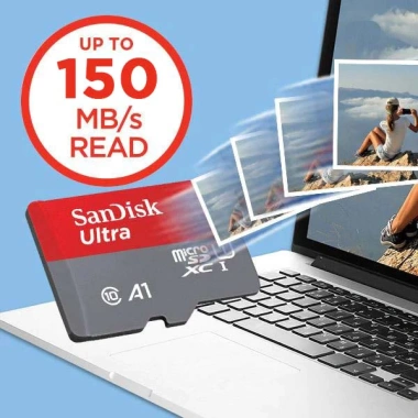 Thẻ Nhớ MicroSDHC SanDisk Ultra 256GB 150MB/s A1 C10 U1 UHS-I Bảo Hành 10 Năm 1.097.000₫