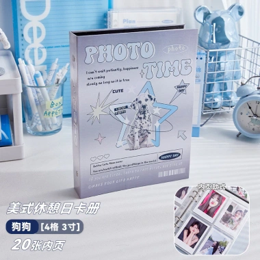 Thẻ Sách Retro Ngôi Sao - Màu Pony Nhỏ, Lưu Trữ Polaroid Album Giá 97.196 VND 8