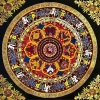 Thẻ Thangka Cross Stitch 2.026 - Phong Cách Mới Thêu, Nhà Thị Trấn Tốt Lành, Sáu Xương Mantra - 287.758₫
