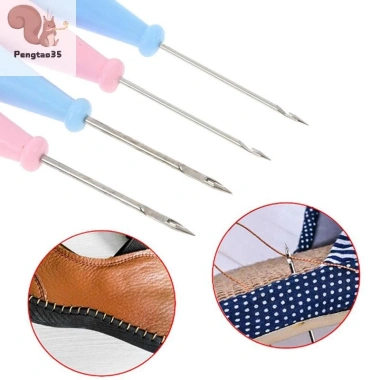 Thép khâu may Awl giày lỗ móc DIY da - Dụng cụ sửa giày kim COD, giá chỉ 47.520₫ 3