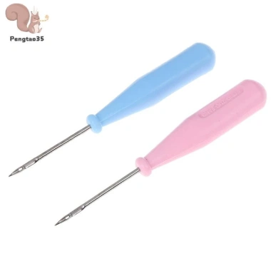 Thép khâu may Awl giày lỗ móc DIY da - Dụng cụ sửa giày kim COD, giá chỉ 47.520₫ 4