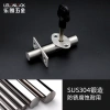 Thép không gỉ 304 - Khóa lưỡi lửa, khóa vô hình, khóa cửa inox, khóa lê lang, giá 428.652₫