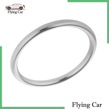 Thép không gỉ 304 vòng chữ O hàn tròn 25mm - Đường kính 50mm, dày 9mm, webbing dây đai, giá ưu đãi 31.900đ