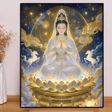 Thêu chữ thập Guanyin Empress Wish Come True 2.025 phong cách mới giá 325.068 Thêu chữ thập Guanyin Empress Wish Come True 2.025 phong cách mới giá 325.068