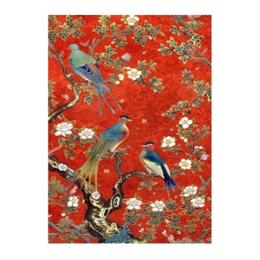 Thêu Cross Stitch Hoa Chim Xianghe Tu Happy Eyebrow Phong Cách Trung Hoa, Chất Liệu tốt, Gói, Giá 312.519 VND 8