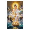 Thêu Đan (Cross Stitch) Guanyin Bodhisattva 2.025 - Phong Cách Mới Handmade, Chất Liệu Cao Cấp, Gói Riêng 4