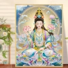 Thêu Tay Guanyin 2.025 Tượng Phật Trung Quốc Phong Cách Mới Gói Thêu Chất Liệu 325.068 VND