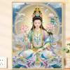 Thêu Tay Guanyin 2.025 Tượng Phật Trung Quốc Phong Cách Mới Gói Thêu Chất Liệu 325.068 VND 3