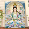 Thêu Tay Guanyin 2.025 Tượng Phật Trung Quốc Phong Cách Mới Gói Thêu Chất Liệu 325.068 VND 7