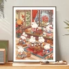 Thêu tay Little Cold Rabbit 2.026 Cross Stitch phong cách mới thỏ hoạt hình chất liệu bán thành phẩm giảm giá 22% 2