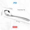 Thìa ăn cơm bún phở cán khắc vân inox 18/10 CKM123 – Giá ưu đãi 49.000 2