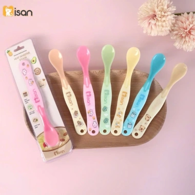 Thìa Báo Nóng Cảm Ứng Nhiệt An Toàn Cho Bé - Michi Baby Giá Ưu Đãi 26.000đ