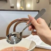 Thìa Cán Dẹt Đầu To Inox 18/10 - Đậm Đà Ăn Cơm Bún Phở Giá Ưu Đãi 89.000 VND 4