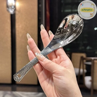 Thìa Canh Inox Pufangnice Đánh Bóng Gương Bạc, Thìa Dung Tích Lớn – Bộ Đồ Ăn Nhà Bếp VN Giá Ưu Đãi 36.740₫