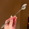 Thìa chanh lá tay dài inox 18/10 GB100 - Dùng cho cà phê, nước chanh, sinh tố - 25.000 VND 7