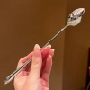 Thìa chanh lá tay dài inox 18/10 GB100 - Dùng cho cà phê, nước chanh, sinh tố - 25.000 VND 9