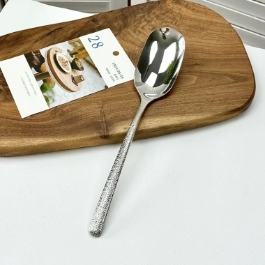 Thìa inox 316 bản to chockmen muôi múc đồ xào C765 - Giá ưu đãi 95.000₫