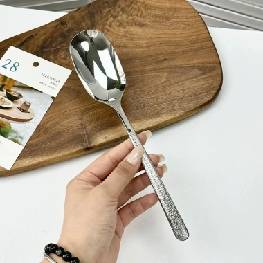 Thìa inox 316 bản to chockmen muôi múc đồ xào C765 - Giá ưu đãi 95.000₫