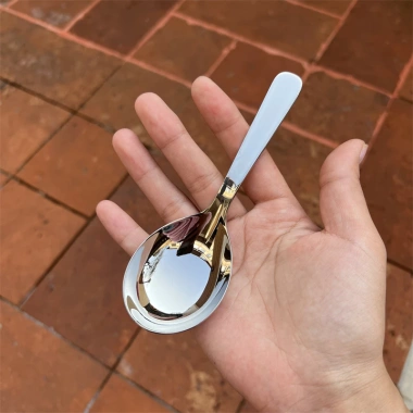 Thìa muỗng inox 18/10 cao cấp NN89 đa năng ăn phở, cơm, bún giá ưu đãi 56.000