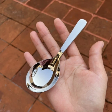 Thìa muỗng inox 18/10 cao cấp NN89 đa năng ăn phở, cơm, bún giá ưu đãi 56.000