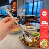 Thìa muỗng inox 316 dài, khắc nốt nhạc tinh tế - Bộ Gb50 cho cơm, phở, soup - 49k