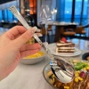 Thìa muỗng inox 316 dài, khắc nốt nhạc tinh tế - Bộ Gb50 cho cơm, phở, soup - 49k 9