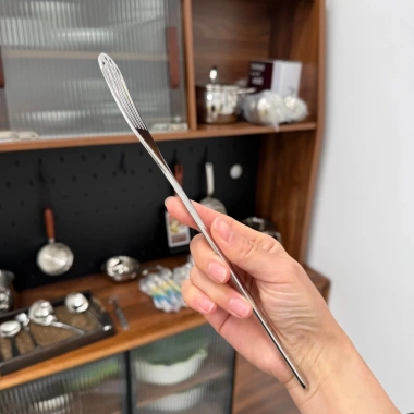 Thìa muỗng khuấy nước hoa quả sinh tố inox 18/10 chockmen 25cm giá ưu đãi 69.000 VND