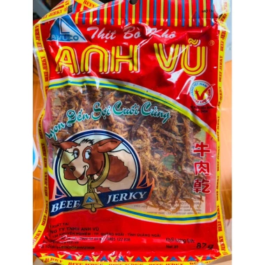 Thịt Bò Khô Anh Vũ 2026 - Giảm Giá Còn 92000đ - Thịt Bò Khô Chất Lượng Cao 3 Thịt Bò Khô Anh Vũ 2026 - Giảm Giá Còn 92000đ - Thịt Bò Khô Chất Lượng Cao 3