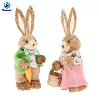 Thỏ Rơm Phục Sinh 35cm Đạo cụ trang trí lễ Phục sinh, phụ kiện tiệc giá 282.700 VND 10 Thỏ Rơm Phục Sinh 35cm Đạo cụ trang trí lễ Phục sinh, phụ kiện tiệc giá 282.700 VND 10