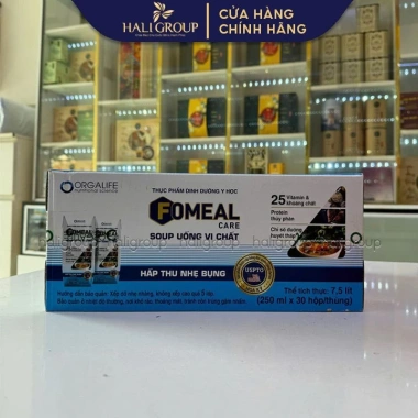 Thùng 30 hộp Fomeal Care 250ml Soup uống vanilla - Dễ hấp thu, giảm giá 1.23tr
