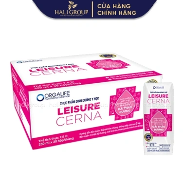 Thùng 30 Hộp Leisure Cerna Soup Dinh Dưỡng Kiểm Soát Đường Huyết Giá 1,470,000 VND