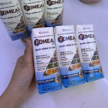 Thùng 30 Hộp Soup Uống Dinh Dưỡng Fomeal Care 250ml - Giá chỉ 1.230.000 VND
