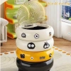 Thùng rác bánh rán hoạt hình tháo rời, dễ thương, phù hợp phòng khách, 254.150 VND 8