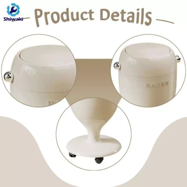 Thùng rác bánh xe, nắp đậy, xô bảo quản cho bếp, tắm, phòng khách - 460.900₫