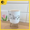 Thùng Rác Giả Vân Gỗ Bắc Âu Nắp Nhấn Tiện Lợi CMART G3.390 Giá Ưu Đãi 62.719 VND 3