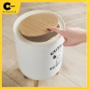 Thùng Rác Giả Vân Gỗ Bắc Âu Nắp Nhấn Tiện Lợi CMART G3.390 Giá Ưu Đãi 62.719 VND 4