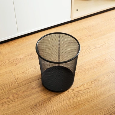 Thùng rác lưới Deli kim loại chống gỉ – Phù hợp phòng làm việc và ngoài trời – 122.400₫