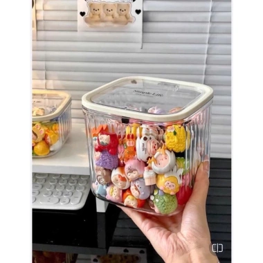 Thùng rác mini để bàn trong suốt - Hộp đựng rác không gian tiết kiệm, dễ vệ sinh, giảm giá 22% chỉ 109.850₫ 2
