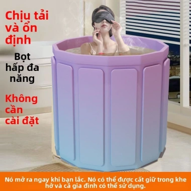 Thùng tắm gấp lớn cho người lớn và trẻ em - Bồn không lắp đặt, giá 359.100₫ 4 Thùng tắm gấp lớn cho người lớn và trẻ em - Bồn không lắp đặt, giá 359.100₫ 4
